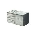 Rheinzink - Classic Vierkante fitting met 2 aansluit. Mof 100X100
