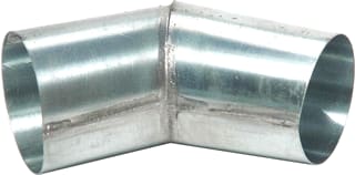 Rheinzink - Classic Fitting met 2 aansluitingen Bocht 100 45Gr