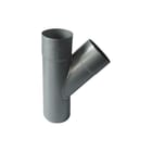 Rheinzink - PrePATINA Blue grey Fitting met 3 aansluitingen T-Stuk 80 45Gr Bg