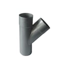Rheinzink - PrePATINA Blue grey Fitting met 3 aansluitingen T-Stuk 100 45Gr Bg