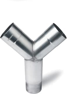 Rheinzink - Classic Fitting met 3 aansluitingen Y-Stuk 80