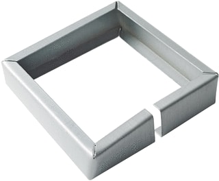 Rheinzink - PrePATINA Blue grey Wrong Vierkant 80X80 Bg
