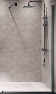 Novellini - Kuadra H Inloopdouche H120 Inldch H/Rvsl