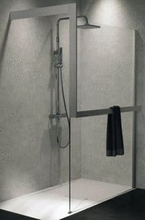 Novellini - Toebeh./onderdelen voor douchewand Frame Handkhdr Uitwr Rvsl