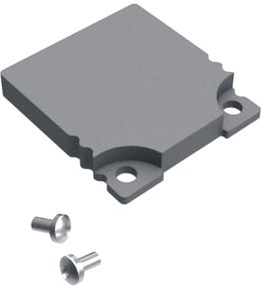 OneEightyOne - LED Profielen Toebeh./onderdelen lichtslang/-band Profile Endcap Closed Grey