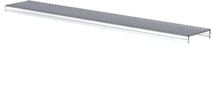 OneEightyOne - LED Profielen Toebeh./onderdelen lichtslang/-band cover 3535 100 flat prisma