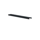 OneEightyOne - LED Profielen Toebeh./onderdelen lichtslang/-band cover 100 flat zw shut