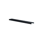 OneEightyOne - LED Profielen Toebeh./onderdelen lichtslang/-band cover 200 flat zw trans