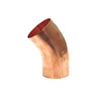 Wentzel - Fitting met 2 aansluitingen bocht 120 40gr kop