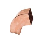 Wentzel - Vierkante fitting met 2 aansluit. Bocht 100X100 72Gr Kop