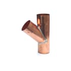 Wentzel - Fitting met 3 aansluitingen t-stuk 120 45gr kop