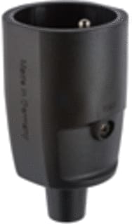 ABL - Koppelcontactstop (geaard) Kopp Schuko Pp Zw Ip20