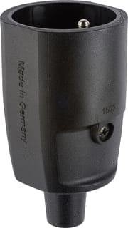 ABL - Koppelcontactstop (geaard) Kopp Frans/Belg Pp Zw Ip20