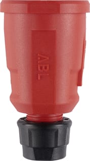 ABL - Koppelcontactstop (geaard) Kopp Schuko Ip20 1580 Rood