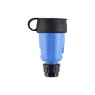 ABL - Koppelcontactstop (geaard) Kopp Schuko Elamid Blauw