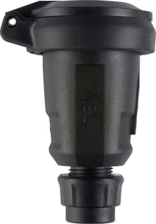 ABL - Koppelcontactstop (geaard) Kopp Schuko Zw Klap Ip54