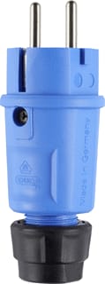 ABL - Geaarde stekker Stek Schuko Elamid Bl Ip54