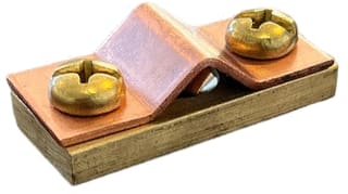 Conex - Toebeh./onderd. aarding/bliksembev. Muurbl Mess Blank 25Mm2