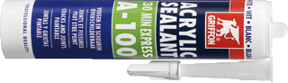 Griffon - Acrylic Sealant A-100 Afdichtingsmiddel a100 acryll 30min wit kk