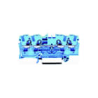 Wago - TOPJOB S 2004 Verbindingsrijgklem Tj S 4-Dr. 4 Mm2 Bl.