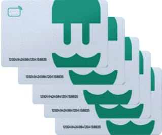Wallbox - Toebehoren/onderdelen E-Mobility rfid kaarten         ds25