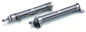 SMC Nederland - CJ2 Pneumatic cylinder pneucyl cdj2b10-75rz-b
