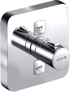 Kludi - Push Inbouwmengkraan Afmset Therm Sedge 2