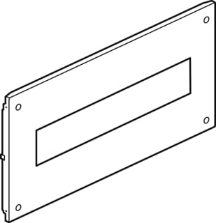 Legrand - XL3 800 Frontplaat voor kast/lessenaar Frontpl H150 Modulair