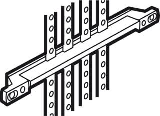 Legrand - XL3 Stroomrailsteun V. Railkop