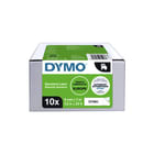 Dymo - Labeltape D1 Bk/Whi 9Mmx7M Ds10