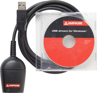 BEHA-Amprobe - Toebeh./onderdelen meetinstrument usb downlkabel+usbdrivecd
