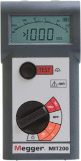 Megger - MIT200 Isolatieweerstandsmeter Isolwstmtr 500V