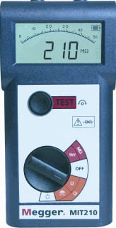 Megger - MIT210 Isolatieweerstandsmeter Isolwstmtr 1000V