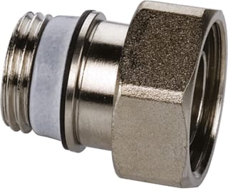 Simplex - Toebeh./onderd. radiatorappendage Staartstuk Fm 1/2X3/4 Ni