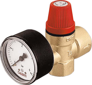 Caleffi - Veiligheidsventiel ovrstvent 532142