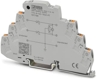 Phoenix Contact - Gecombineerde afleider data en M&R Ttc-6-1X2-Tele-Pt