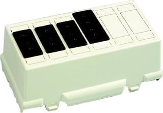 Attema - BKW Deksel voor opbouwdoos wand/plafond Dks+Aansl 3X3P Zw+1X4P Zw
