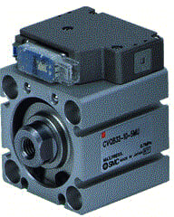 SMC Nederland - CVQ Pneumatic cylinder  cylinder cvqb40-75m-5mub