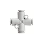SMC Nederland - KQ2 - NEW Fitting met 4 aansluitingen Ins-Fitt Kq2Tw04-00A