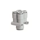 SMC Nederland - KQ2 - NEW Fitting met 5 aansluitingen Ins-Fitt Kq2Ud06-08A
