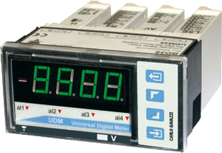 Carlo Gavazzi - BD 40 Multifunctionele paneelmeter Display Bd40 Meerkleuren