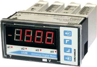 Carlo Gavazzi - BD 35 Multifunctionele paneelmeter Display Bd35 Rood