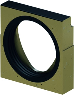 Aco - GM-X Kopplaat lijngoot Pd V150G Sealin Eindpl 0