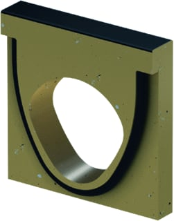 Aco - GM-X Kopplaat lijngoot pd v150g sealin adap 5