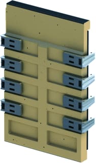 Aco - GM-X Kopplaat lijngoot Pd V200G Sealin 020 Eindpl