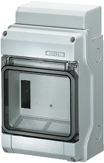 Hensel - KV Groepenkast, leeg Kv9106B Aut.Kst 6Mod Ip65