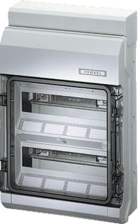 Hensel - KV Groepenkast, leeg Kv9224B Aut.Kst 24Mod Ip65