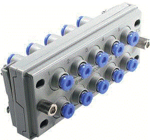 SMC Nederland - KDM Multi fitting connector (pneumatic) connector kdm20-04