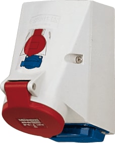 Mennekes - Twinbox CEE-contactdoos combinatie Cee+Wcd Twinbx 5/16A/400V