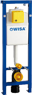 Wisa - XS Inbouwreservoir met frame Vrwnd Wc